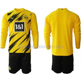 Maillot de Foot Borussia Dortmund Domicile 2020-21 Manches Longues - Enfant